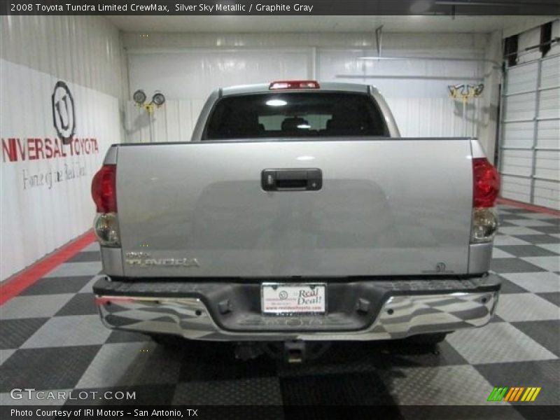 Silver Sky Metallic / Graphite Gray 2008 Toyota Tundra Limited CrewMax
