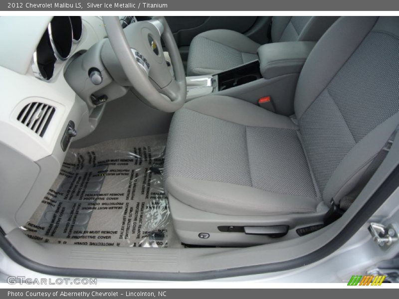 Silver Ice Metallic / Titanium 2012 Chevrolet Malibu LS