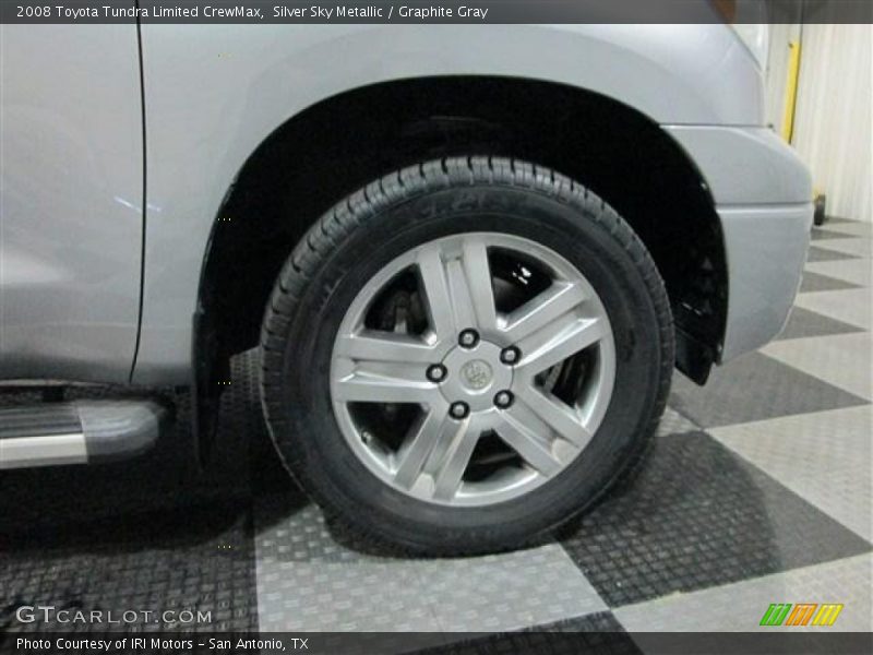 Silver Sky Metallic / Graphite Gray 2008 Toyota Tundra Limited CrewMax