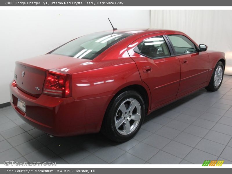 Inferno Red Crystal Pearl / Dark Slate Gray 2008 Dodge Charger R/T