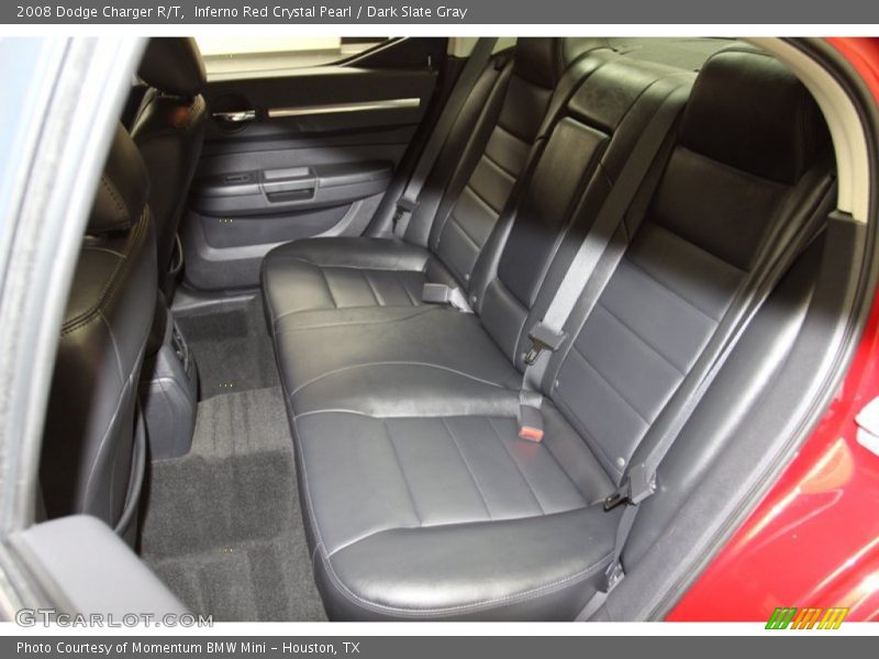 Rear Seat of 2008 Charger R/T