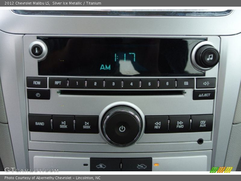 Audio System of 2012 Malibu LS