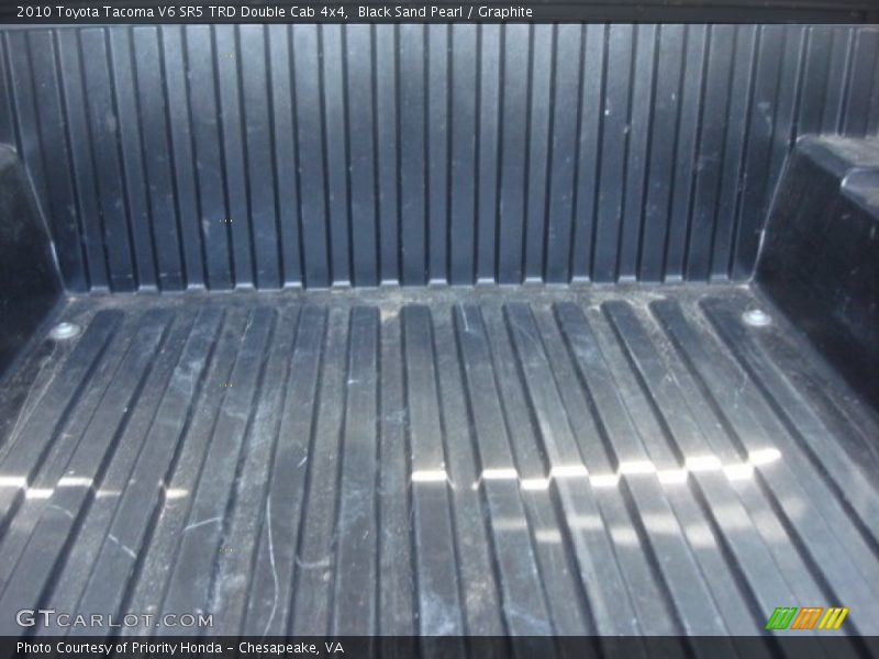 Black Sand Pearl / Graphite 2010 Toyota Tacoma V6 SR5 TRD Double Cab 4x4