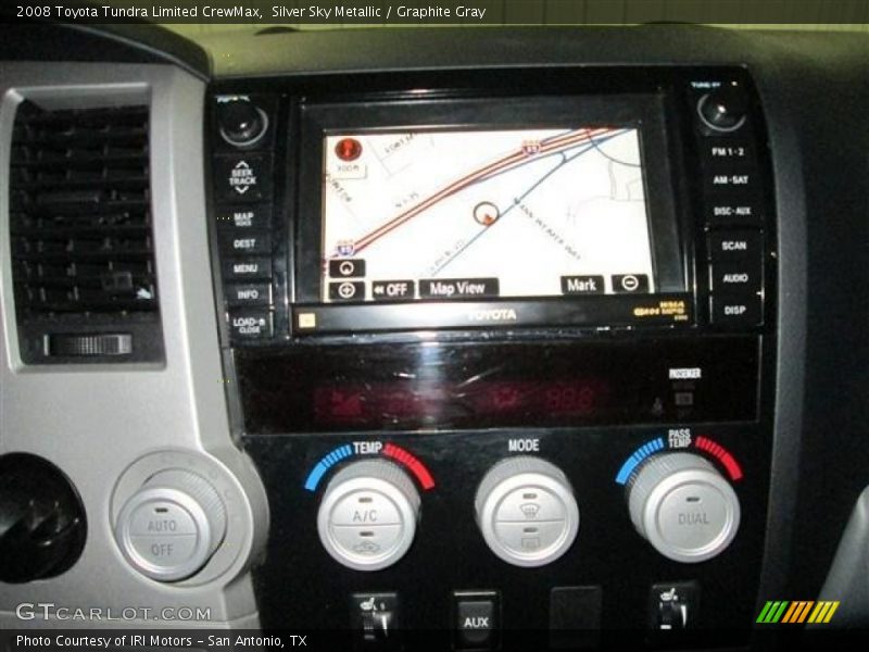 Silver Sky Metallic / Graphite Gray 2008 Toyota Tundra Limited CrewMax