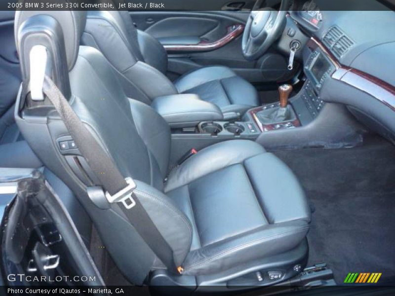 Jet Black / Black 2005 BMW 3 Series 330i Convertible