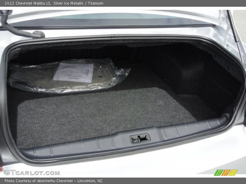  2012 Malibu LS Trunk