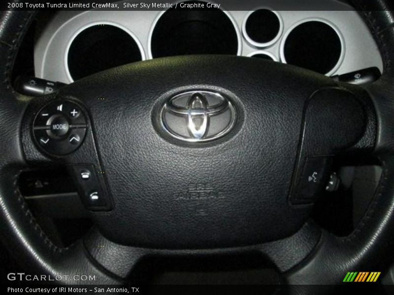 Silver Sky Metallic / Graphite Gray 2008 Toyota Tundra Limited CrewMax