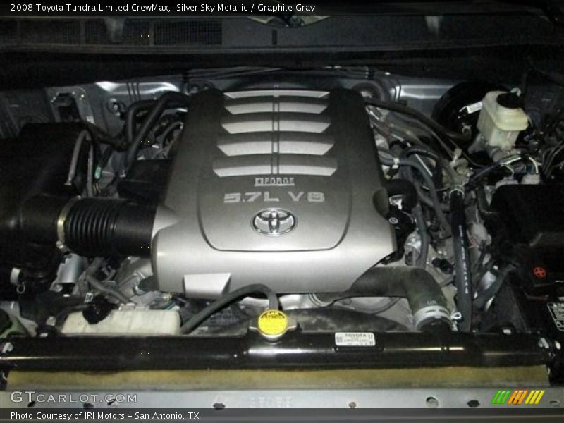Silver Sky Metallic / Graphite Gray 2008 Toyota Tundra Limited CrewMax