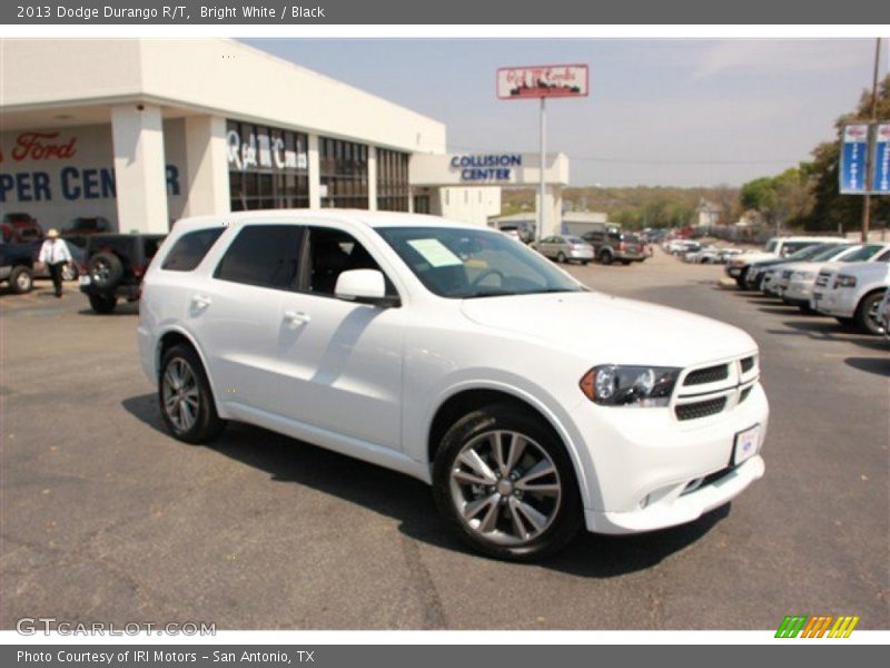 Bright White / Black 2013 Dodge Durango R/T