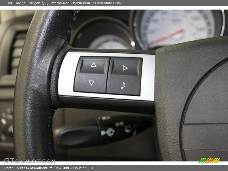 Inferno Red Crystal Pearl / Dark Slate Gray 2008 Dodge Charger R/T