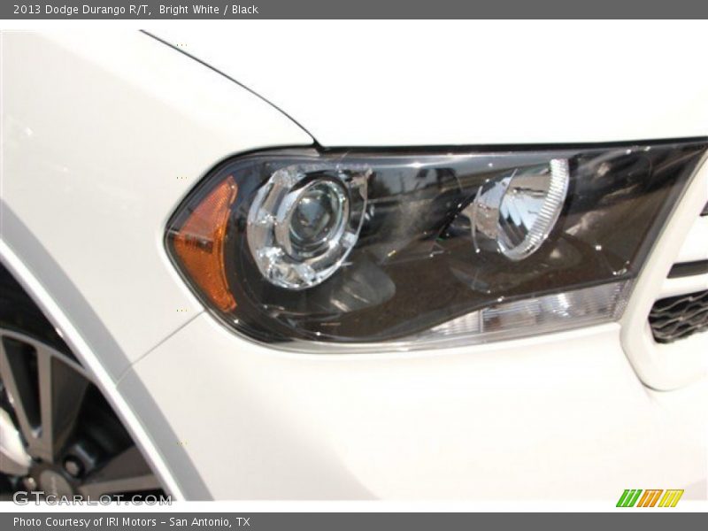 Bright White / Black 2013 Dodge Durango R/T