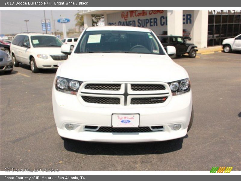 Bright White / Black 2013 Dodge Durango R/T