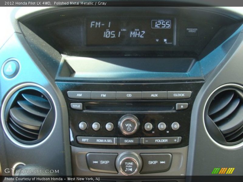 Polished Metal Metallic / Gray 2012 Honda Pilot LX 4WD