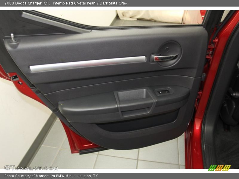 Inferno Red Crystal Pearl / Dark Slate Gray 2008 Dodge Charger R/T