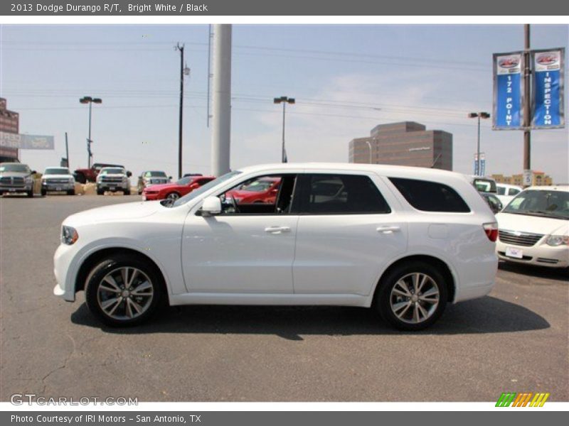 Bright White / Black 2013 Dodge Durango R/T