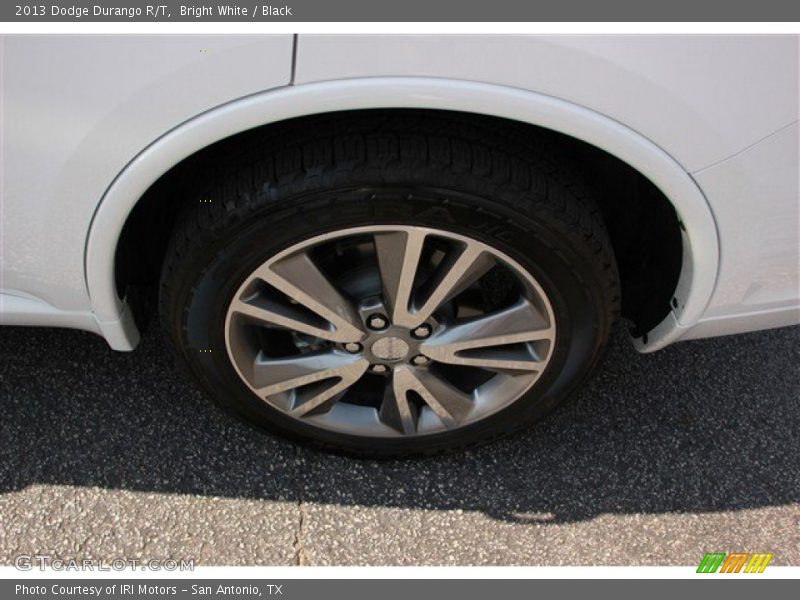 Bright White / Black 2013 Dodge Durango R/T