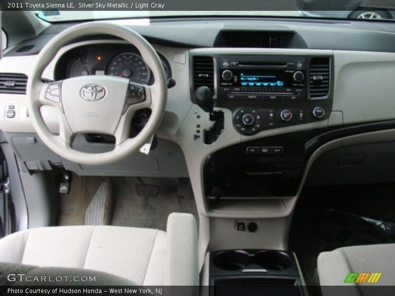 Silver Sky Metallic / Light Gray 2011 Toyota Sienna LE