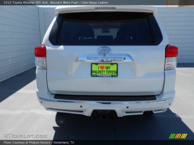 Blizzard White Pearl / Sand Beige Leather 2013 Toyota 4Runner SR5 4x4