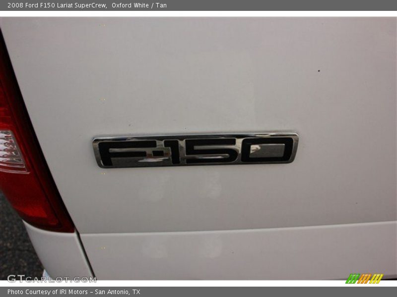 Oxford White / Tan 2008 Ford F150 Lariat SuperCrew