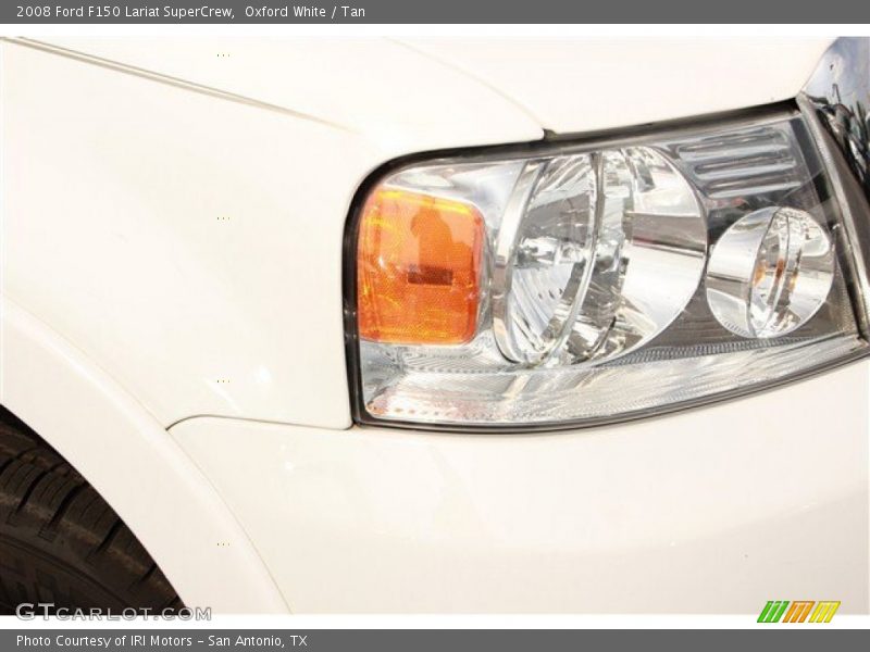 Oxford White / Tan 2008 Ford F150 Lariat SuperCrew