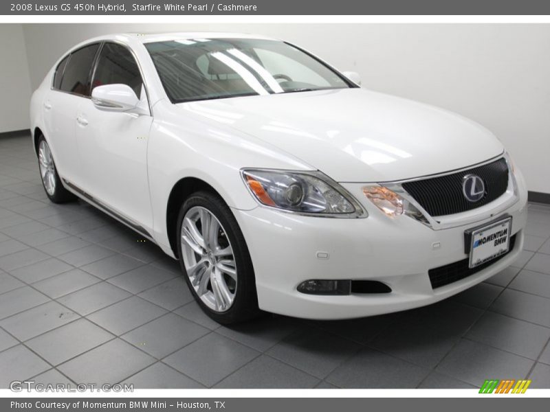 Starfire White Pearl / Cashmere 2008 Lexus GS 450h Hybrid