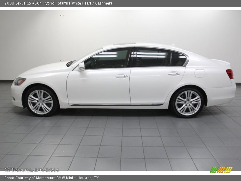 Starfire White Pearl / Cashmere 2008 Lexus GS 450h Hybrid