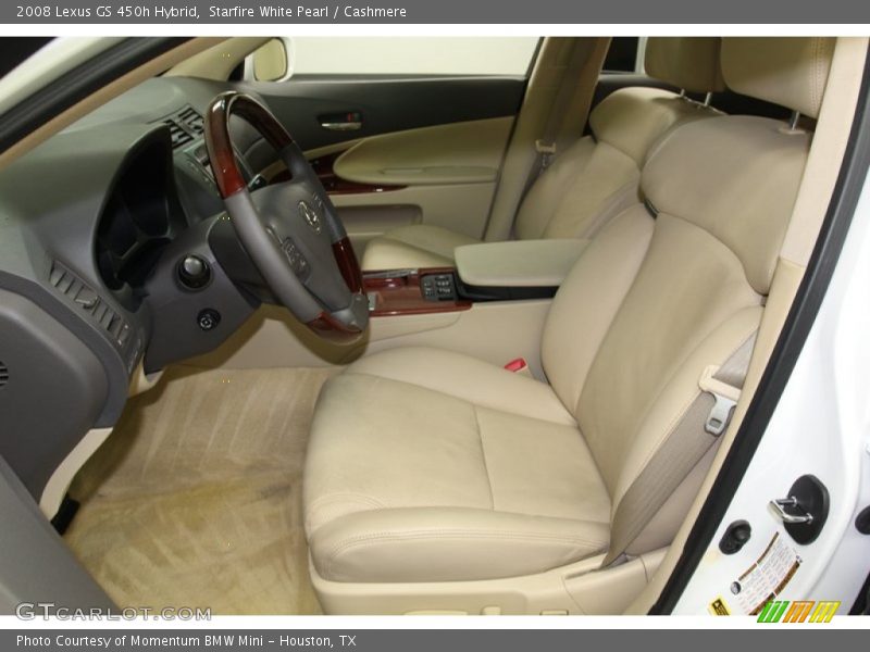 Starfire White Pearl / Cashmere 2008 Lexus GS 450h Hybrid