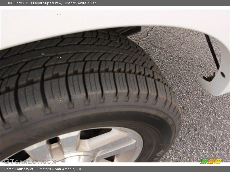 Oxford White / Tan 2008 Ford F150 Lariat SuperCrew