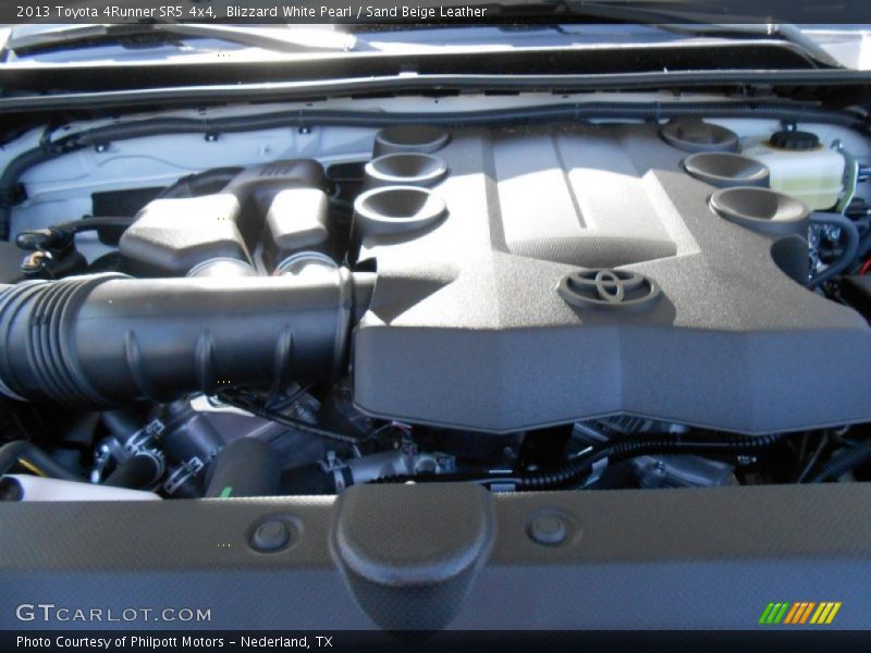 Blizzard White Pearl / Sand Beige Leather 2013 Toyota 4Runner SR5 4x4