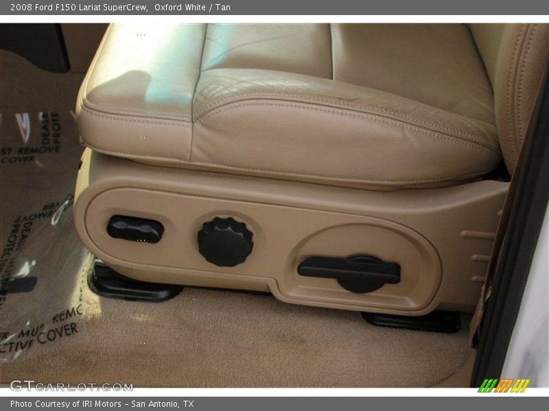 Oxford White / Tan 2008 Ford F150 Lariat SuperCrew