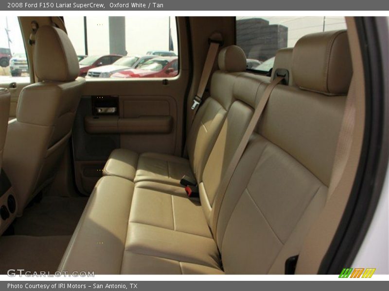Oxford White / Tan 2008 Ford F150 Lariat SuperCrew