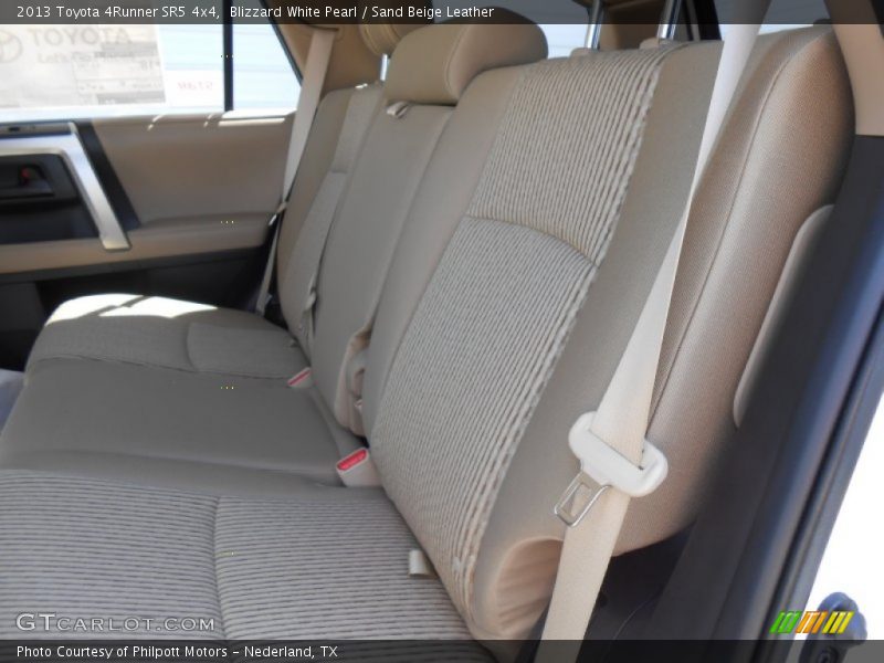 Blizzard White Pearl / Sand Beige Leather 2013 Toyota 4Runner SR5 4x4