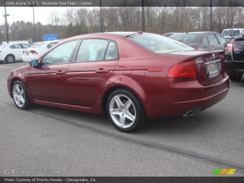 Redondo Red Pearl / Camel 2006 Acura TL 3.2