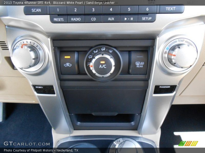 Blizzard White Pearl / Sand Beige Leather 2013 Toyota 4Runner SR5 4x4