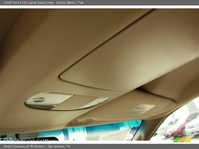 Oxford White / Tan 2008 Ford F150 Lariat SuperCrew