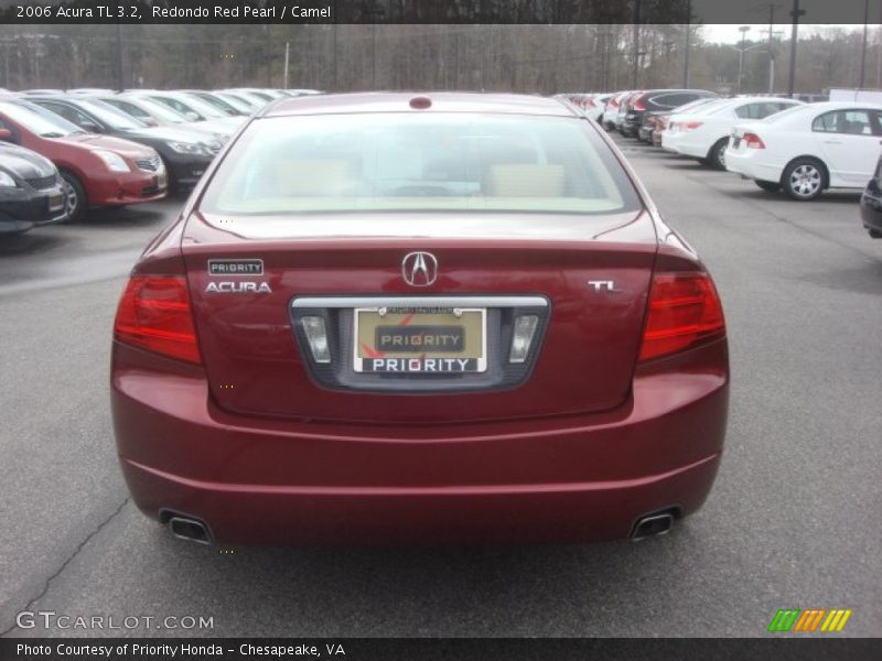 Redondo Red Pearl / Camel 2006 Acura TL 3.2