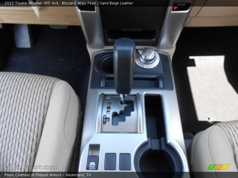Blizzard White Pearl / Sand Beige Leather 2013 Toyota 4Runner SR5 4x4