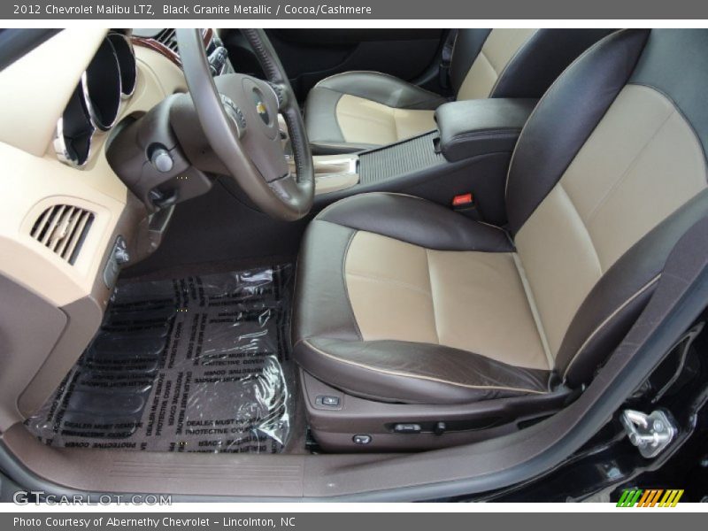 Black Granite Metallic / Cocoa/Cashmere 2012 Chevrolet Malibu LTZ