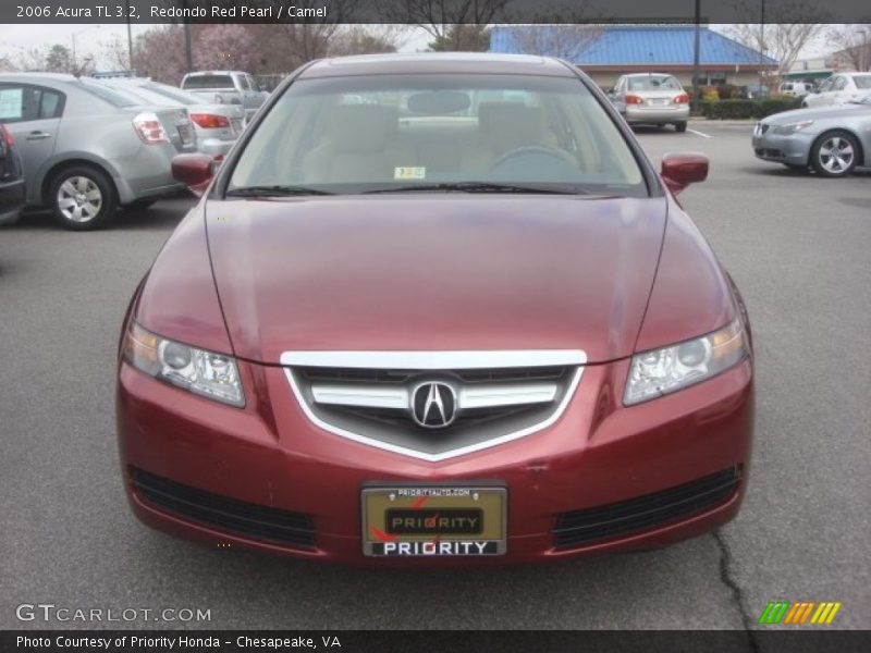 Redondo Red Pearl / Camel 2006 Acura TL 3.2