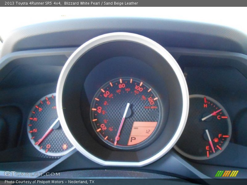Blizzard White Pearl / Sand Beige Leather 2013 Toyota 4Runner SR5 4x4