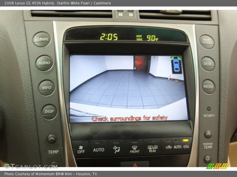 Starfire White Pearl / Cashmere 2008 Lexus GS 450h Hybrid
