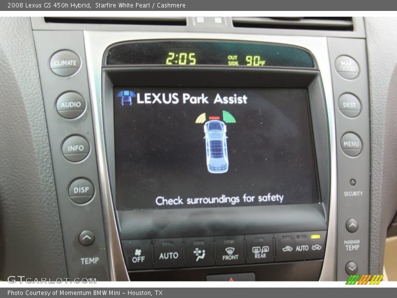 Starfire White Pearl / Cashmere 2008 Lexus GS 450h Hybrid