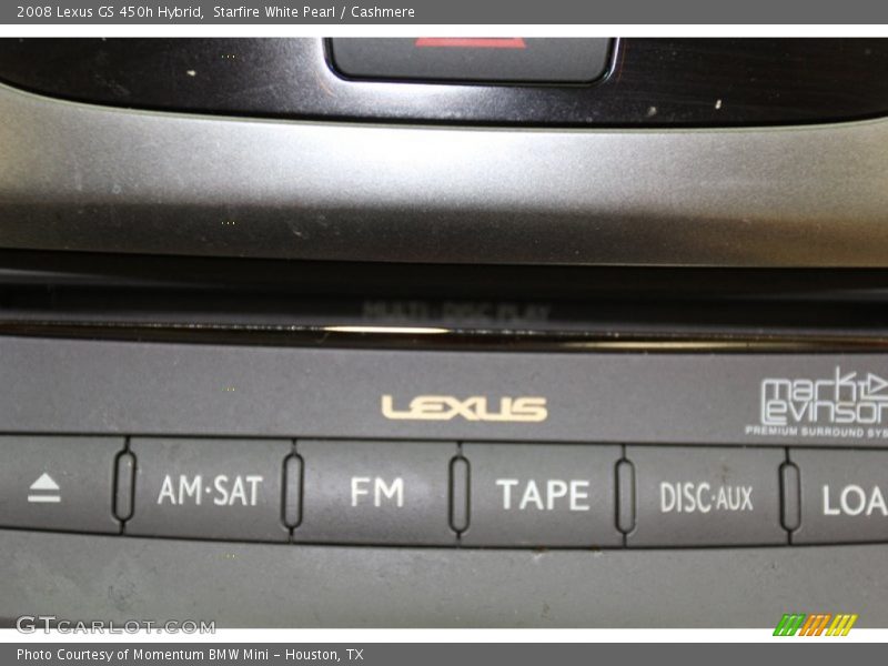 Starfire White Pearl / Cashmere 2008 Lexus GS 450h Hybrid
