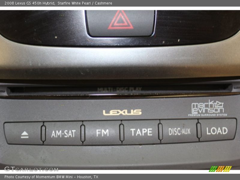 Starfire White Pearl / Cashmere 2008 Lexus GS 450h Hybrid