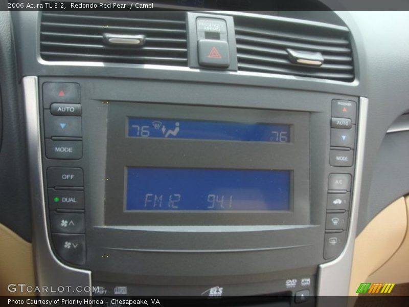 Redondo Red Pearl / Camel 2006 Acura TL 3.2