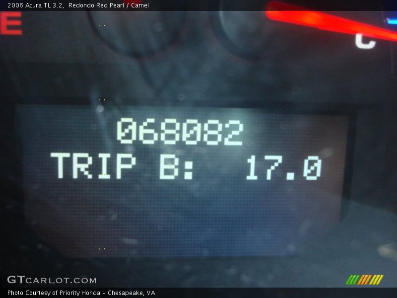 Redondo Red Pearl / Camel 2006 Acura TL 3.2
