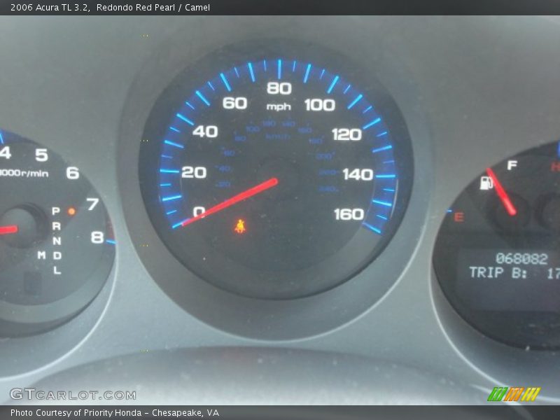 Redondo Red Pearl / Camel 2006 Acura TL 3.2