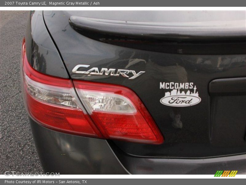 Magnetic Gray Metallic / Ash 2007 Toyota Camry LE