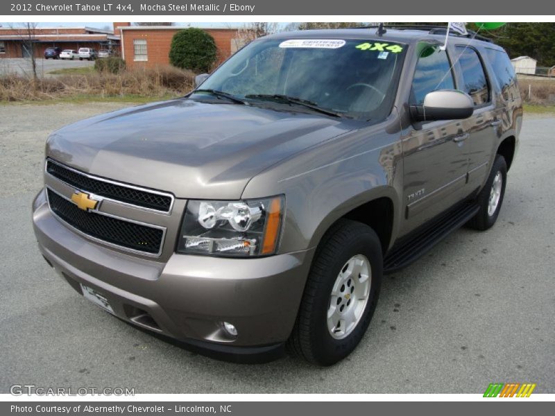 Mocha Steel Metallic / Ebony 2012 Chevrolet Tahoe LT 4x4