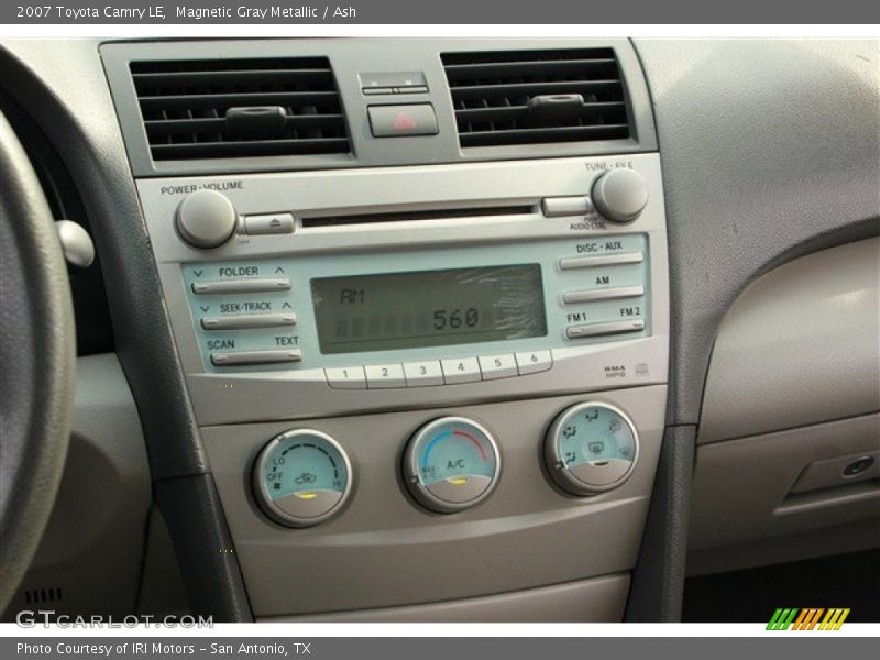 Magnetic Gray Metallic / Ash 2007 Toyota Camry LE